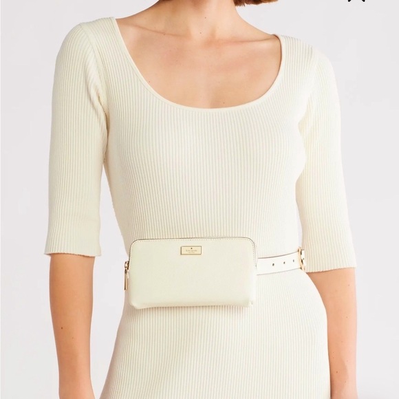 Kate Spade Saffiano leather zip top belt bag - Picture 8 of 8